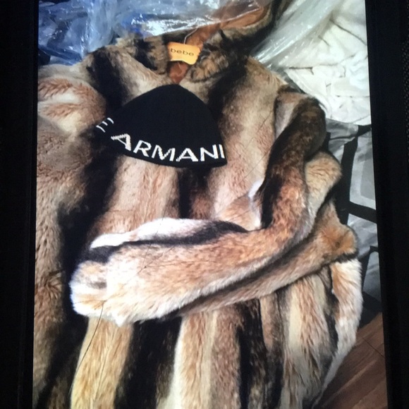 A/X Armani Exchange Other - A/X faux fur & hat